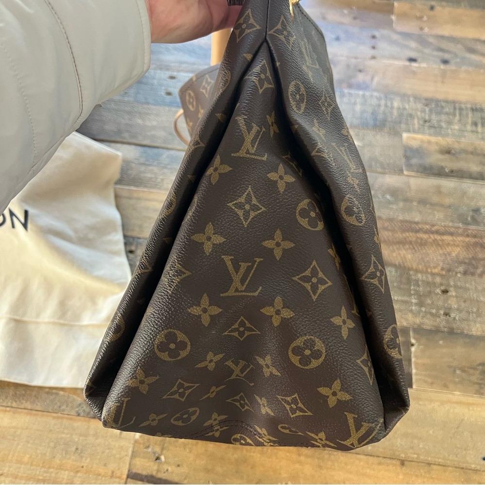 LOUIS VUITTON • Artsy MM purse bag hobo • Authentic • Full Set - Picture 12 of 16